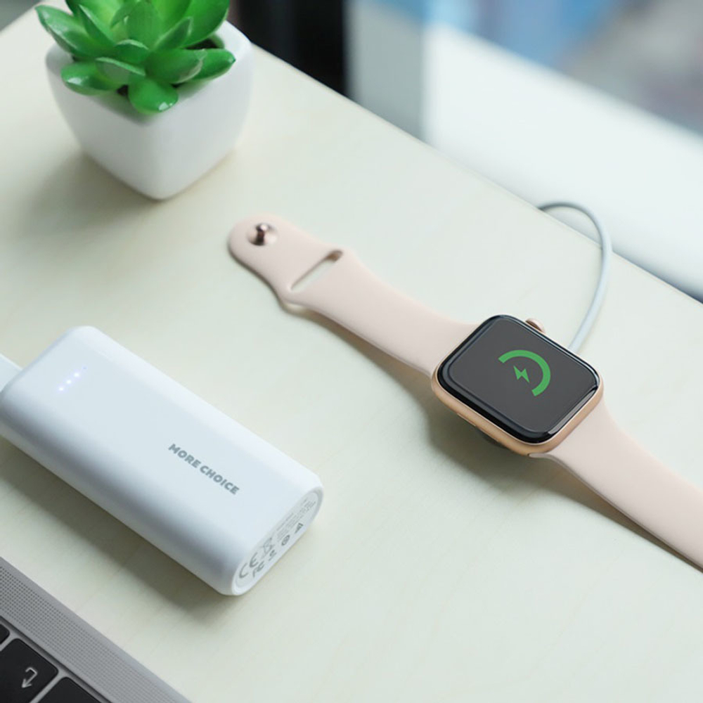 Беспроводное зарядное устройство Hoco CW16 (для iWatch) Белый
