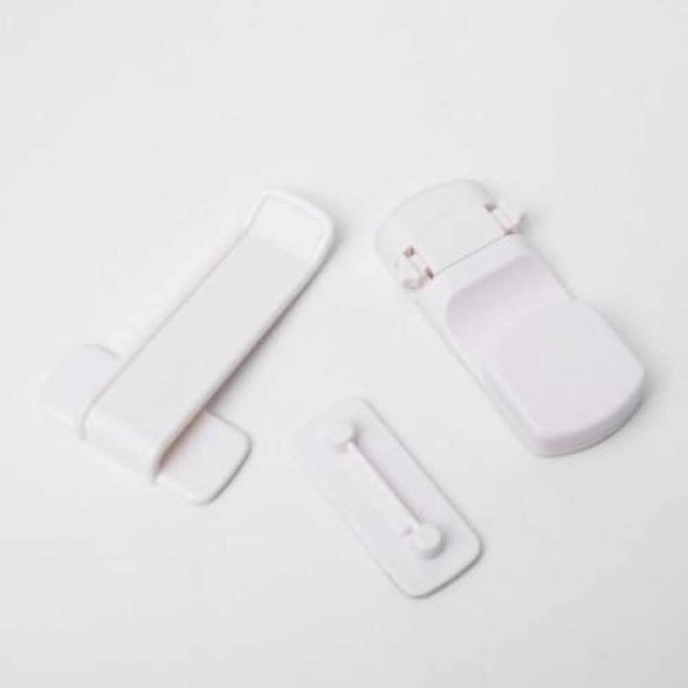 4729554 Набор блокираторов для выдвижных ящиков, 2 шт., цвет белый 2296099