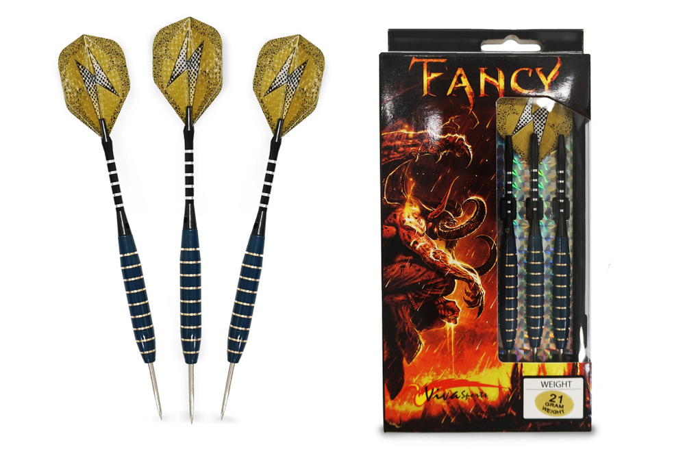 Комплект дротиков FANCY Латунь 21 GM