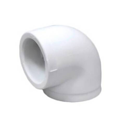 Отвод 90° Fusitek - 32 (для полипропиленовых труб под пайку, цвет белый)
