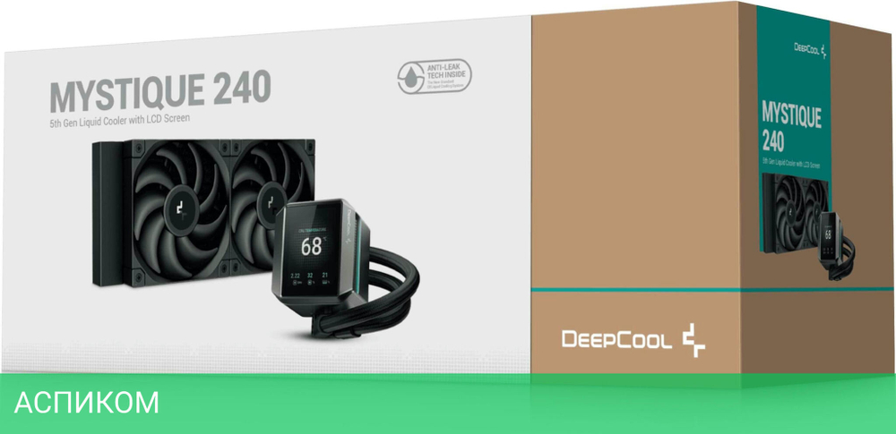 Кулер для процессора DeepCool MYSTIQUE 240 черный (R-LX550-BKDSNC-G-1)