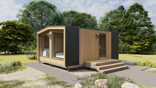 Модульный Дом 6х5м барнхаус (27м2)