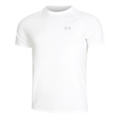Мужское теннисное поло Under Armour Tech 2.0 T-Shirt Men - White