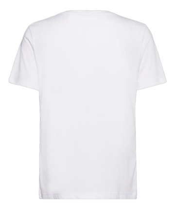 Женская теннисная футболка Tommy Hilfiger Regular Corp Logo C-NK SS - белый