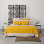 Набор из двух наволочек бежевого цвета из органического стираного хлопка из коллекции essential, 70х70 см