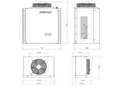 Сплит система Intercold МСМ-451 PR FT (опция -30° С)