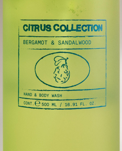 Zara Home Жидкое мыло Bergamot & Sandalwood 500 мл для рук и тела, парфюмированное, аромат древесный