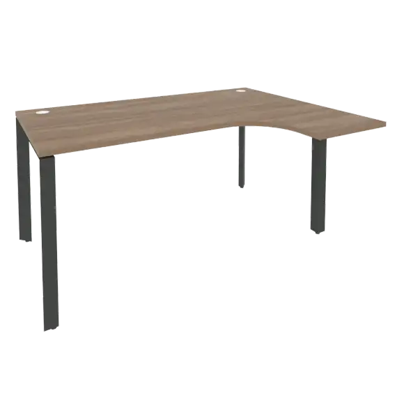 Onix Стол эргономичный правый на П-образном м/к O.MP-SA-4 (R) 1580*1180*750 (800/460)