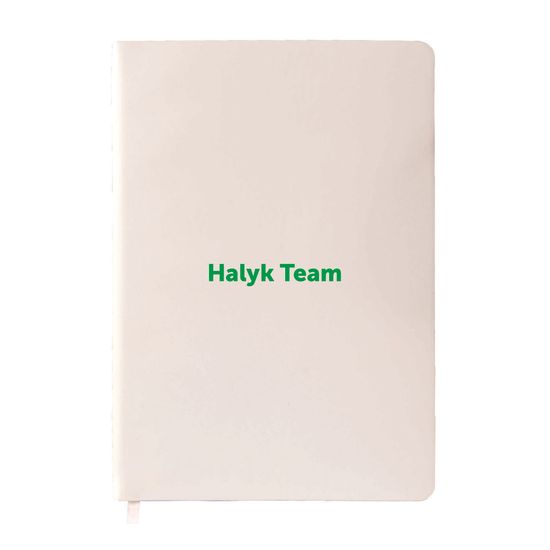 Блокнот Halyk Team NIKA soft touch