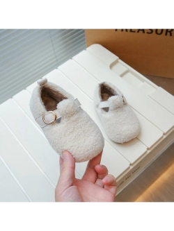 Балетки меховые