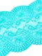 03-227 Кружево эластичное 23 см, бирюза