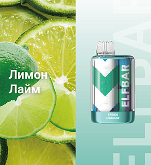 ELFBAR TE6000 Лимон Лайм МТ
