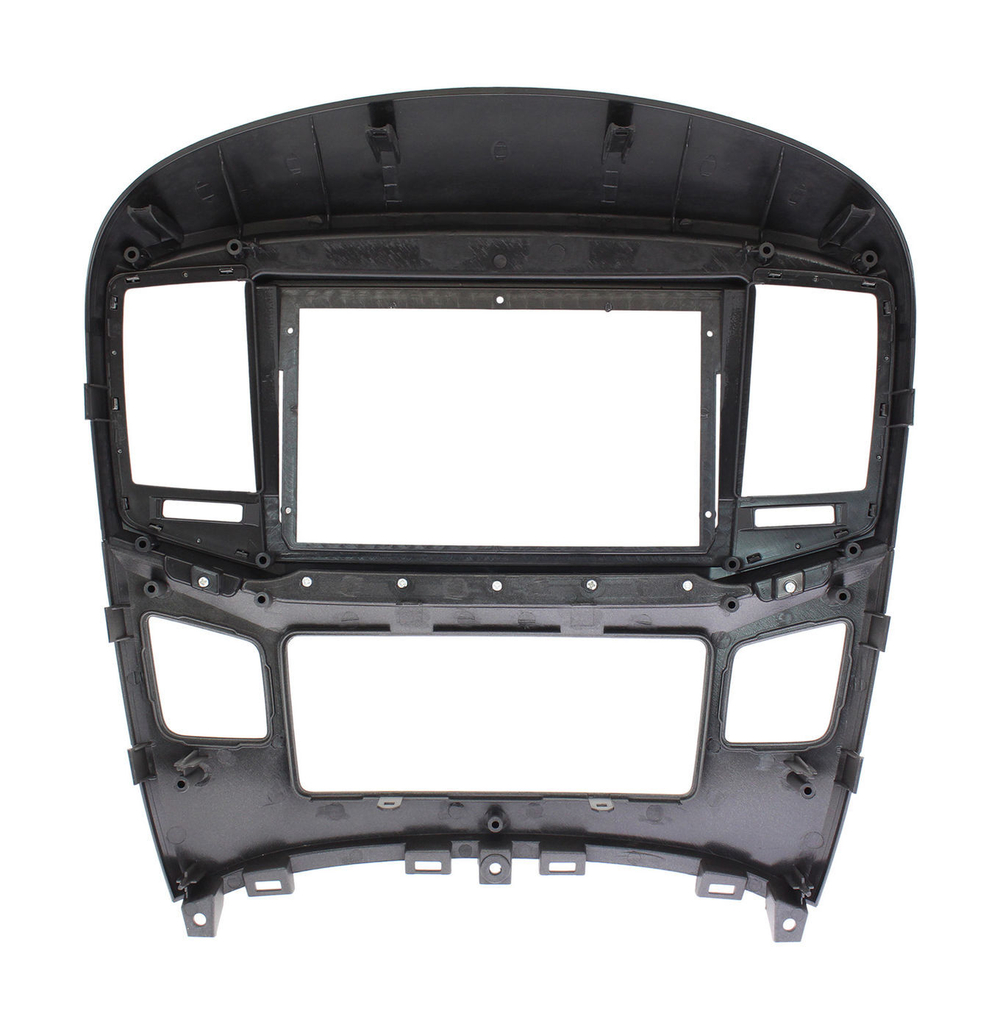 Комплект рамки с разъёмами 9" Hyundai H1 2015-2022 монохром (большая) - Car-Smart 7000