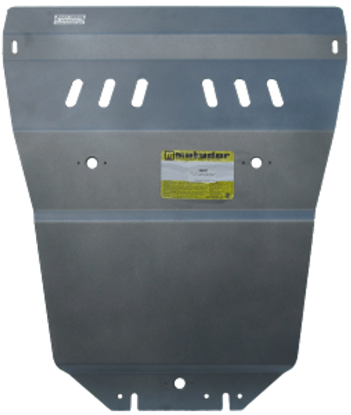 Усиленная защита Motodor картера двигателя, кпп, радиатора. 5 мм, алюминий. для Ssangyong Rexton 2012-2015,Ssangyong Rexton 2002-2004,Ssangyong Rexton 2007-2012 арт.32801