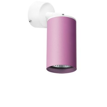 Спот 1*GU10 RB432 розовый/белый Rullo Lightstar