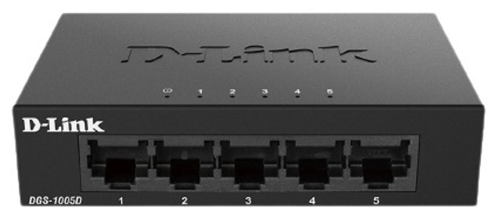 D-link DGS-1005D/J2A черный