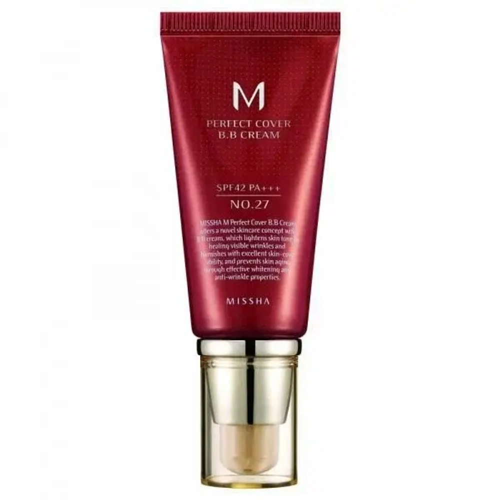 MSH M Perfect Cover BB Cream №27, 50ml - ВВ-крем