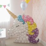 Шар (5"/13 см) Голубой, пастель 100 шт.