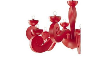replica  Botero Pendant lamp 10 lights (red)
