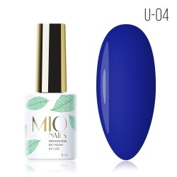 Гель-лак MIO NAILS U-04. Индиго, 8мл.