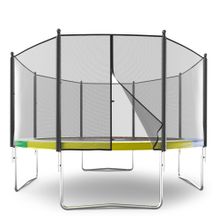Батут UNIX Line Simple 12 ft (366 см) с внешней защитной сеткой, цветной