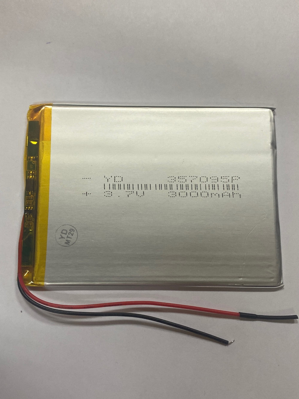 Аккумулятор универсальная 357095p 3,7v Li-Pol 3000 mAh (3.5*70*95 mm)
