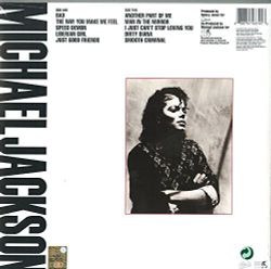 Michael Jackson. Bad (LP) Майкл Джексон