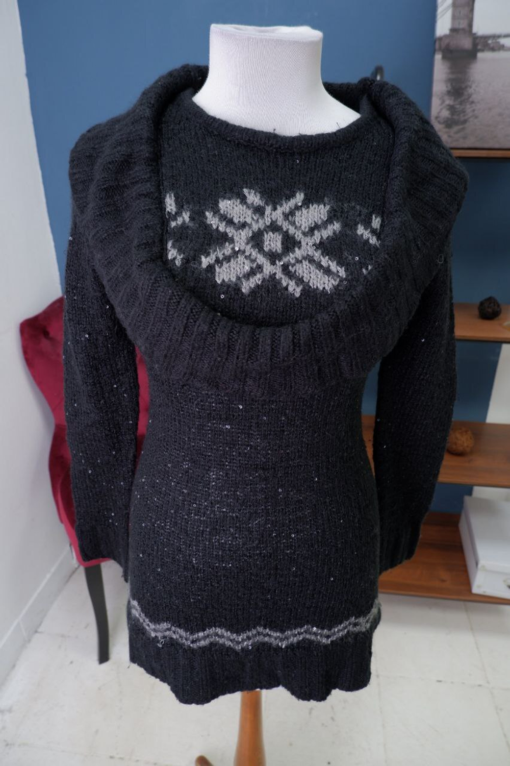 Джемпер 2 Elles зимний 44 размер