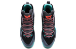 Anta S.H.I.E.L.D. 1st generation shock absorption, non-slip, wear-resistant high-top basketball shoes black and green