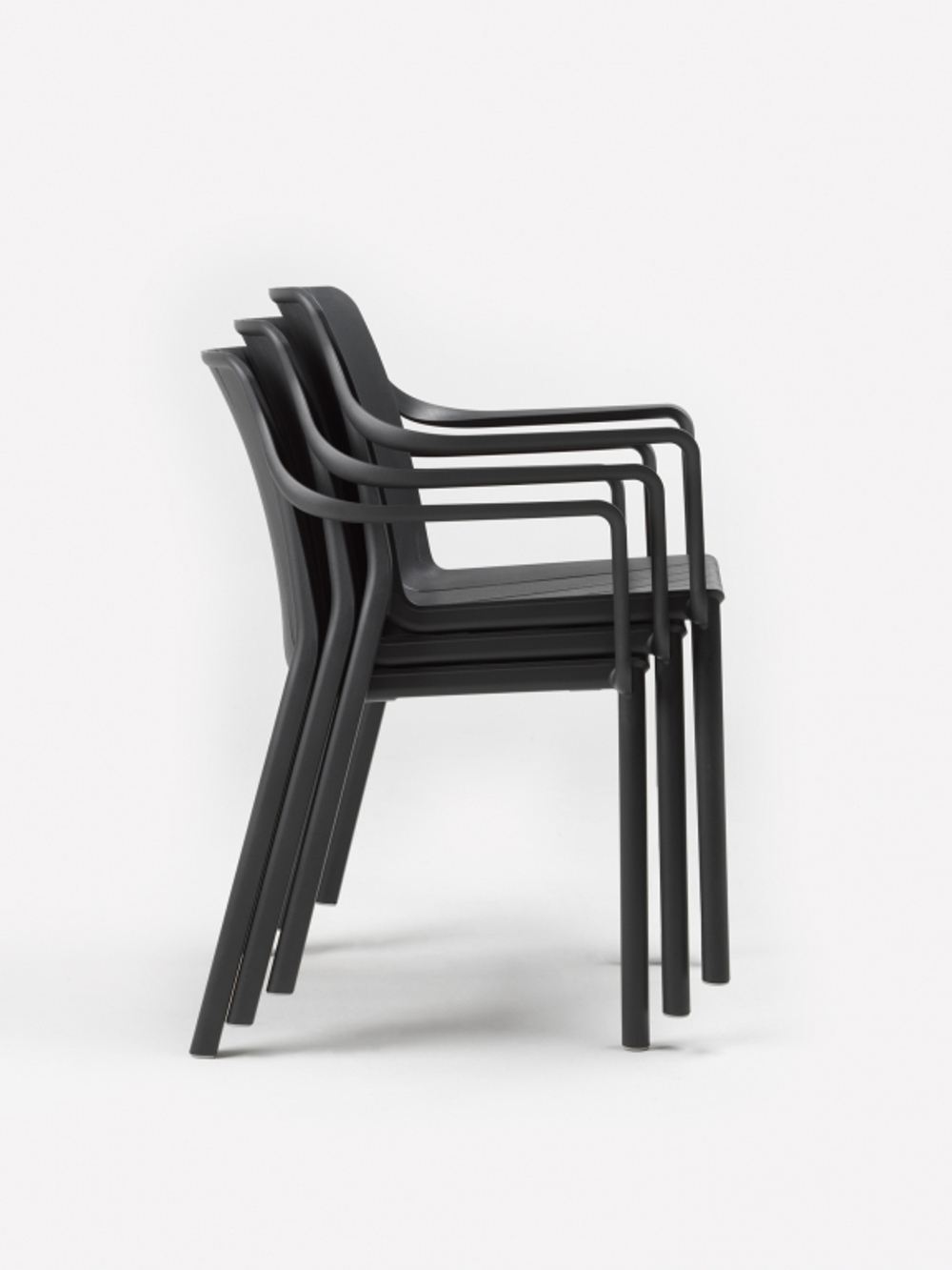 Кресло пластиковое Nardi Tiberina, антрацит