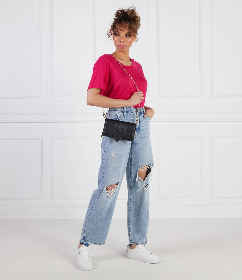 Льняная футболка Sams\u00f8e Sams\u00f8e - розовый(F23100115)