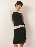 Корсетный топ асимметрия