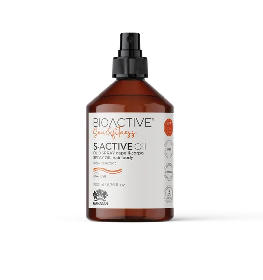 Спрей-масло для волос и тела SPF 15