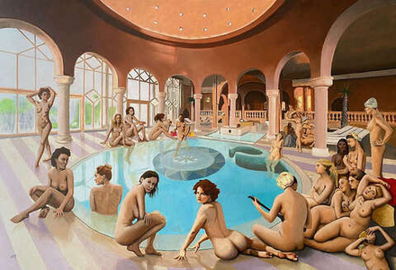 Arnaud Feuga (род. 1953) - эротическое искусство французского художника