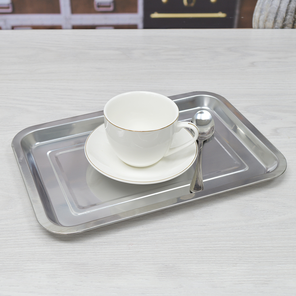 Поднос 31*21*1,5см нерж