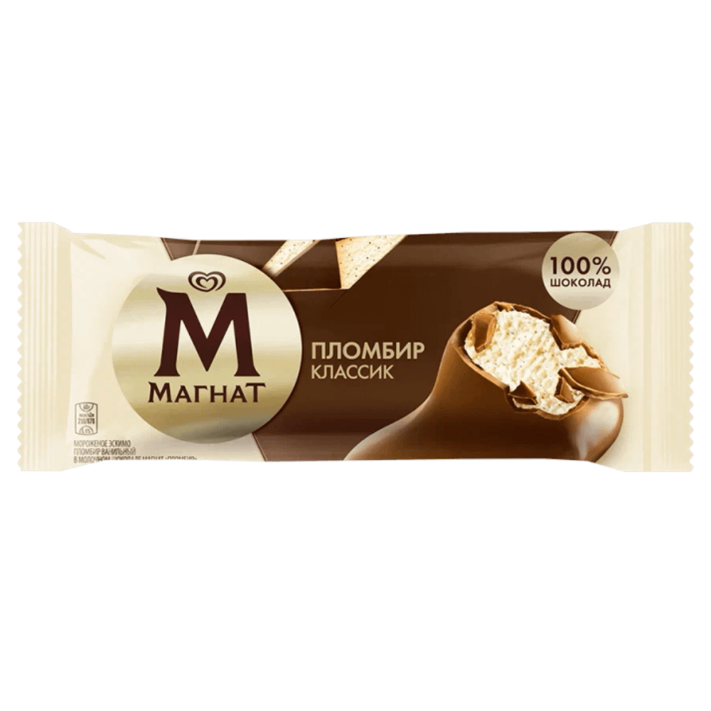 Мороженое Магнат Пломбир классик 60 гр