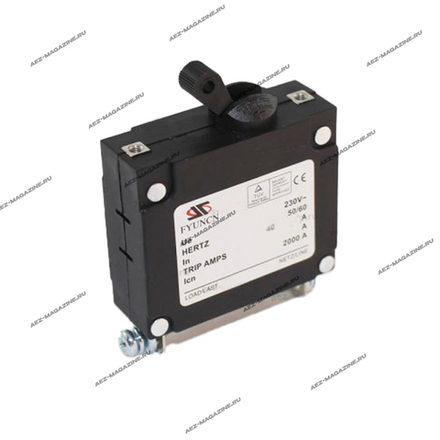 Выключатель- автомат для генератора малый до 3кВт 40A