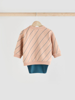 Комплект из трех предметов для малышей Next E48-226, Бежевый, Синий