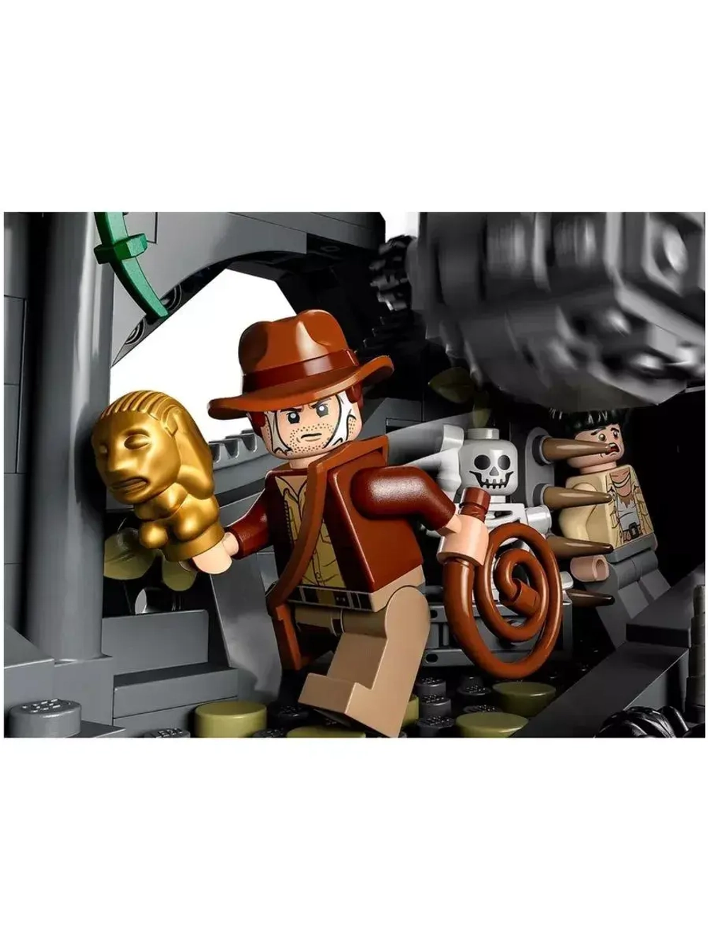 Конструктор Индиана Джонс Храм Золотого идола 1545 деталей