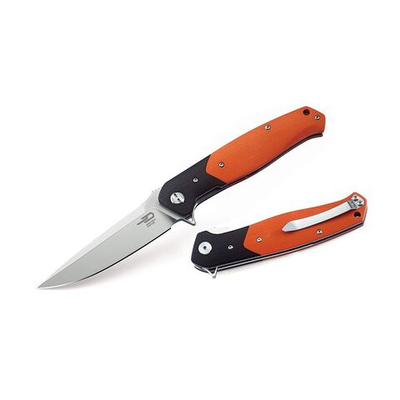 Нож складной Bestech Swordfish сталь D2, рукоять G10 черно-оранжевая