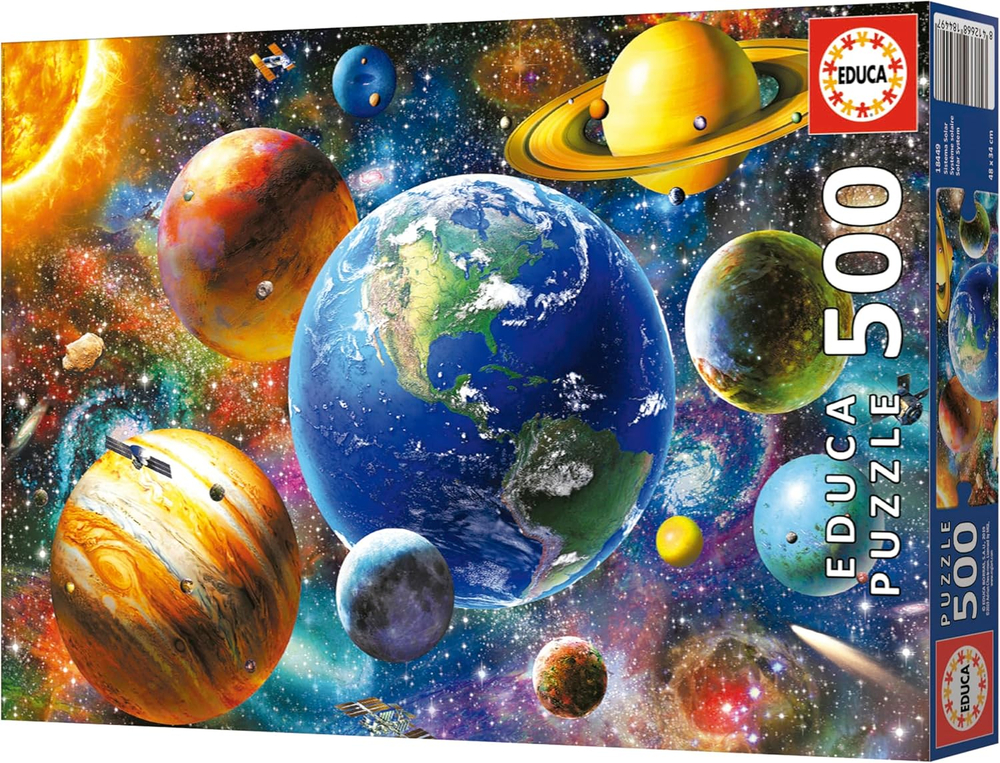 Пазл Educa, "Солнечная система", арт.18449, 500 деталей, от 10 лет