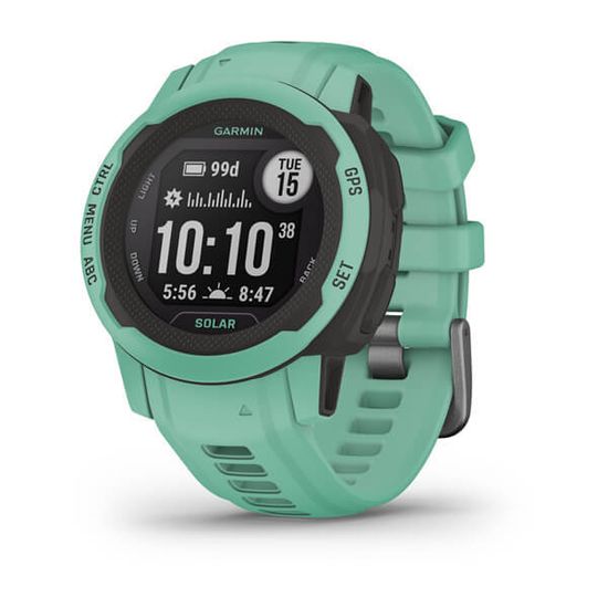 Спортивные прочные часы Garmin Instinct 2S, Solar, Neo Tropic, 010-02564-02