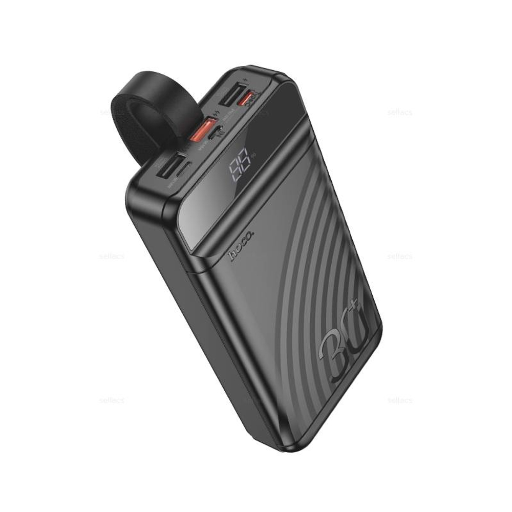 Портативный аккумулятор Hoco J123B 30000mAh PD20W+QC3.0 (Black)