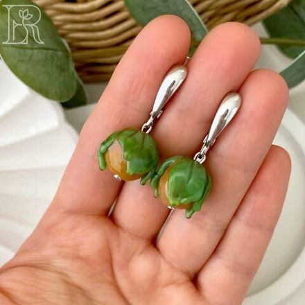 Серьги Лесной орех