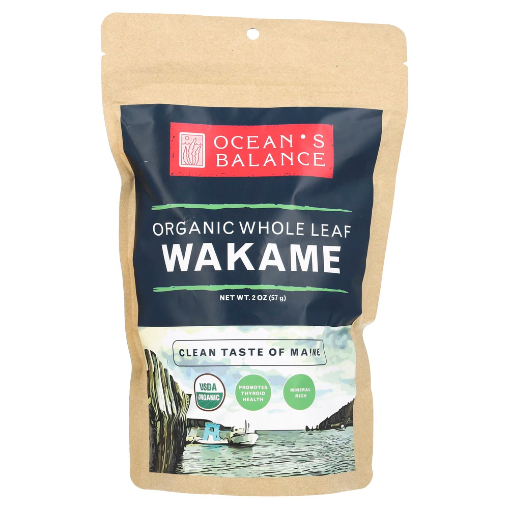 Ocean's Balance, органический вакаме из цельных листьев, 57 г (2 унции)