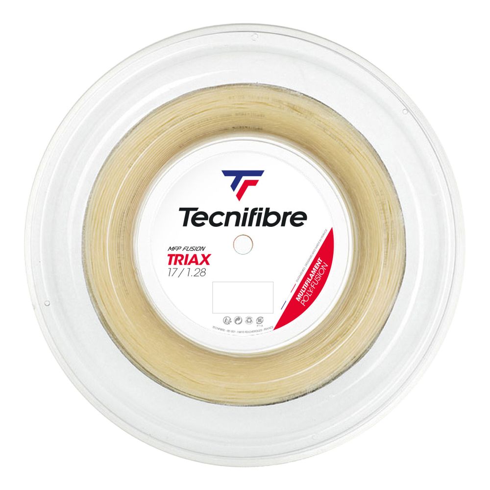 Струны теннисные Tecnifibre Triax String Reel 200m - Ecru