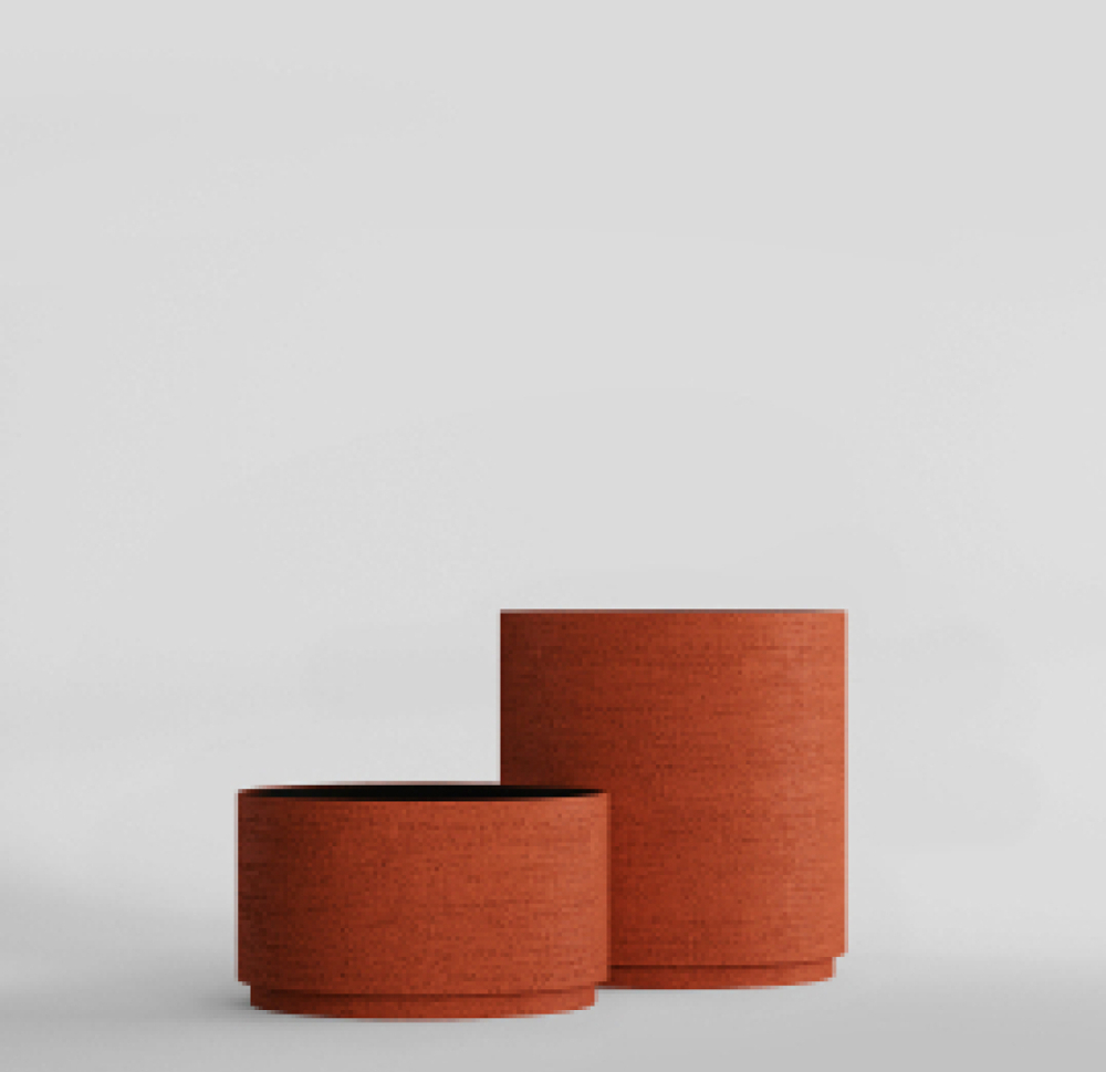 Кашпо, коллекция Surface, форма CYLINDER XL