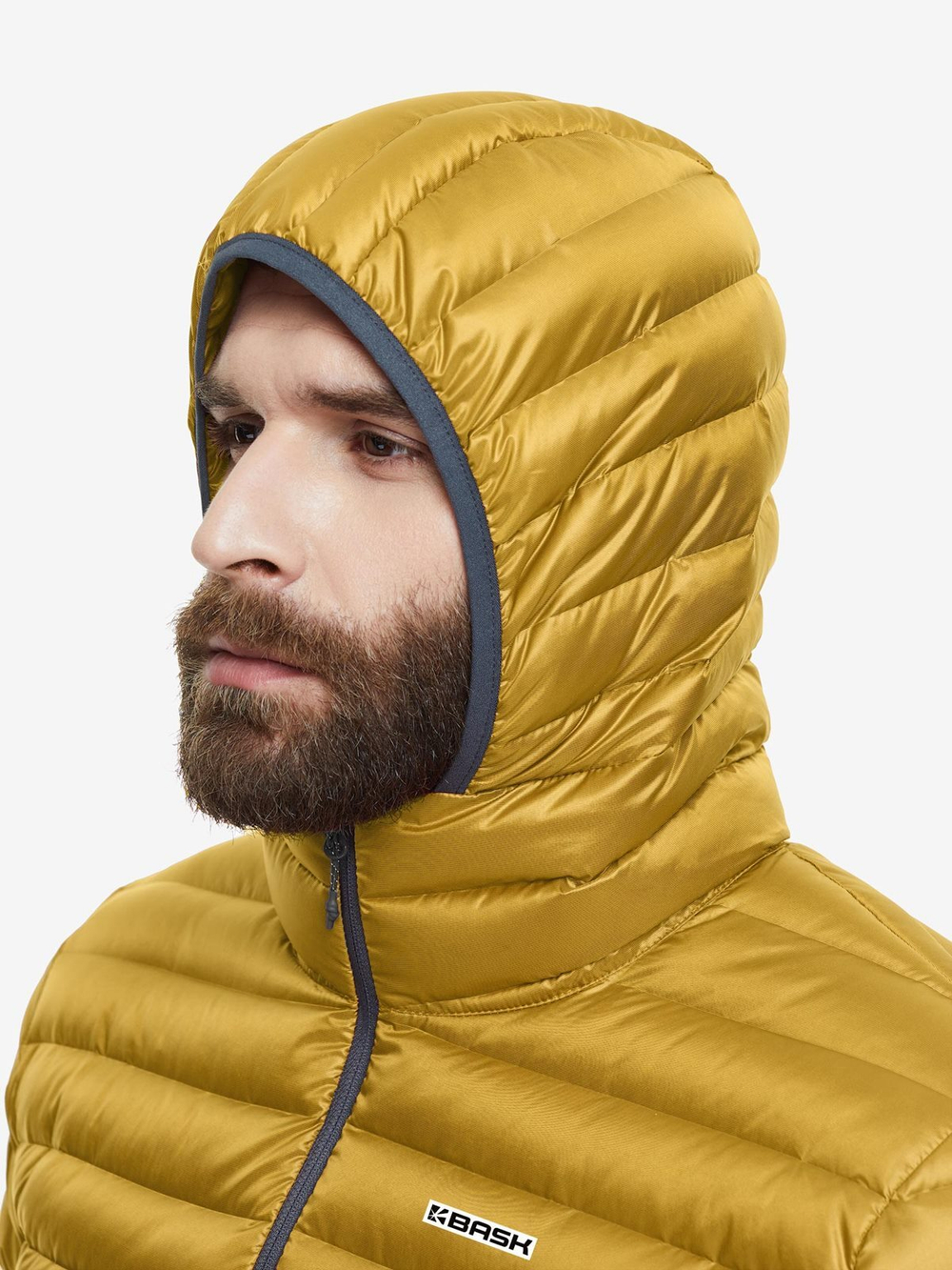 Куртка мужская пуховая BASK CHAMONIX LIGHT MJ V2 золотая