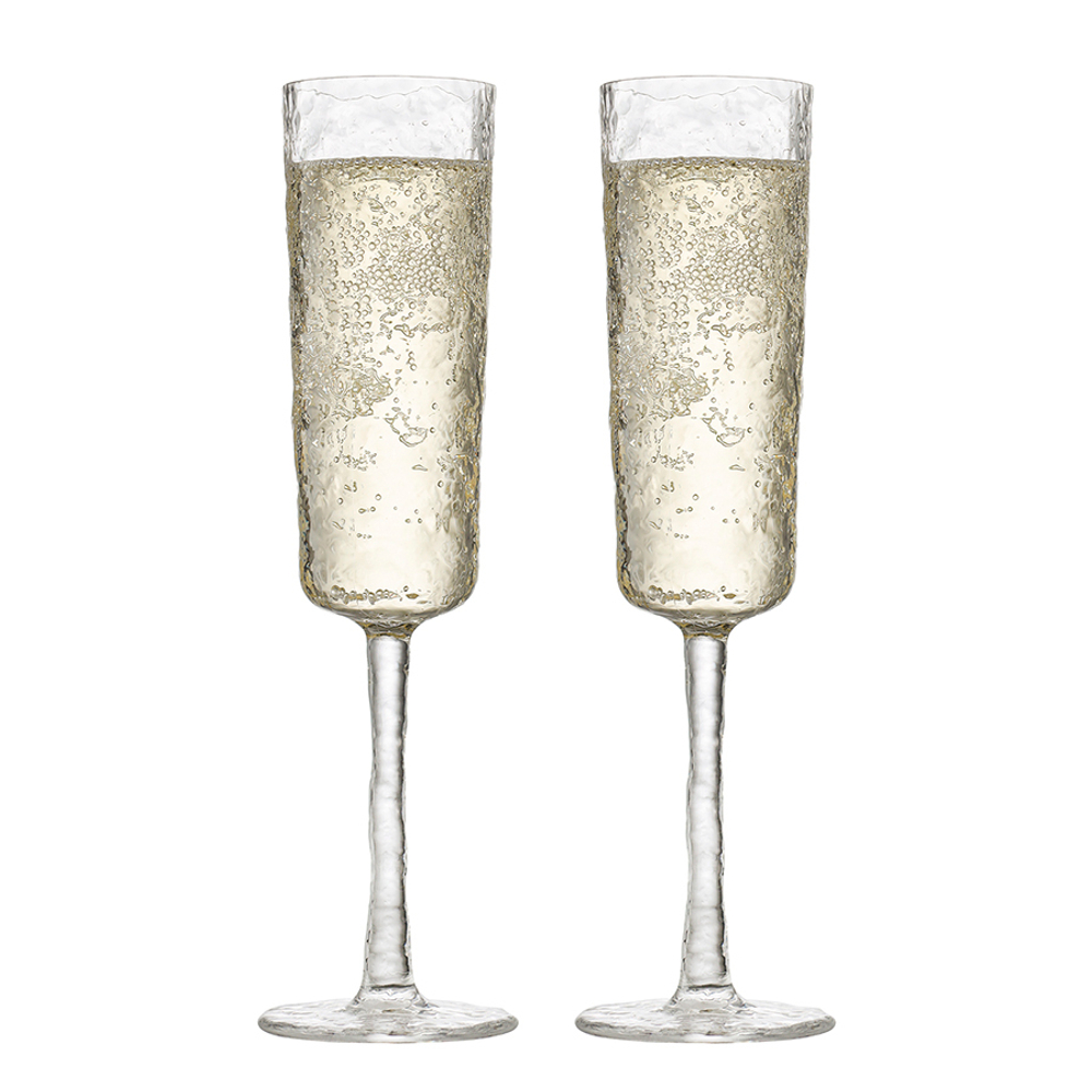 Набор бокалов из акрила arctic для шампанского, 180 мл, прозрачный, 4 шт.