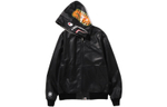 A Bathing Ape Leather Shark Full Zip Куртка